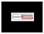 Empresa de Construcciones HS